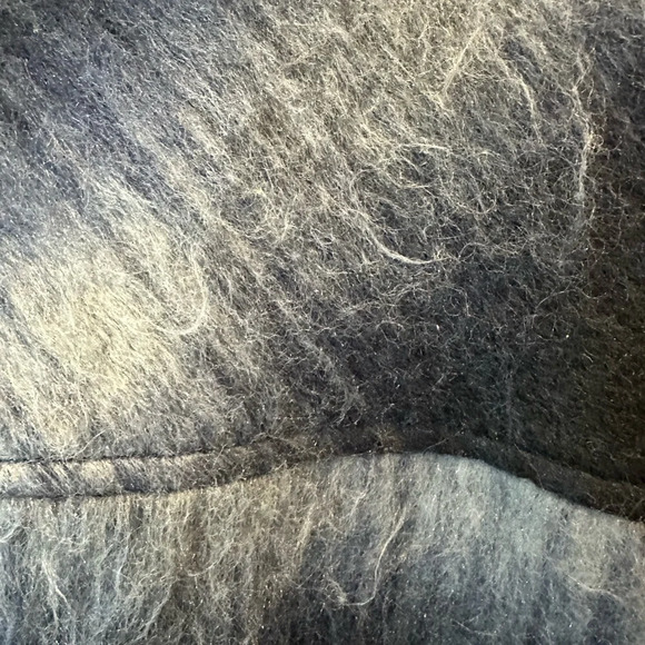 RDI Plaid Jacket Shirt Heavy Shacket Button Front Pockets Womens Small Oversized - Picture 4 of 6